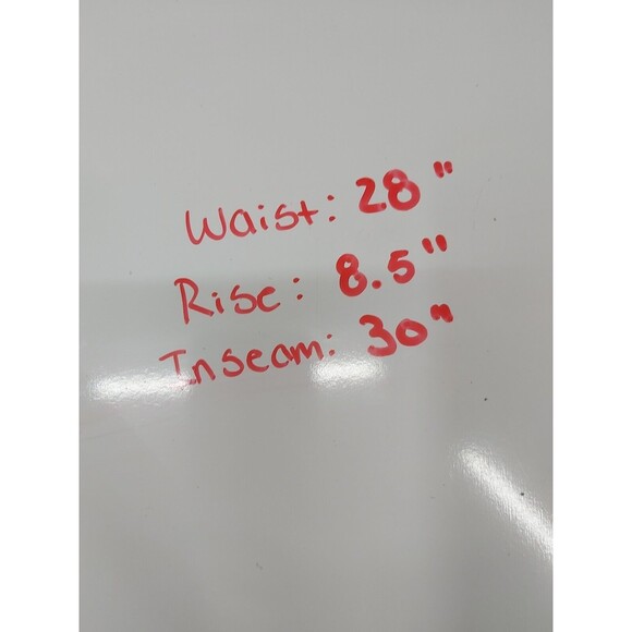 Banana Republic Jeans Black Skinny Dark Wash Stretch Corduroy Jeans size 28/6 - Picture 13 of 14